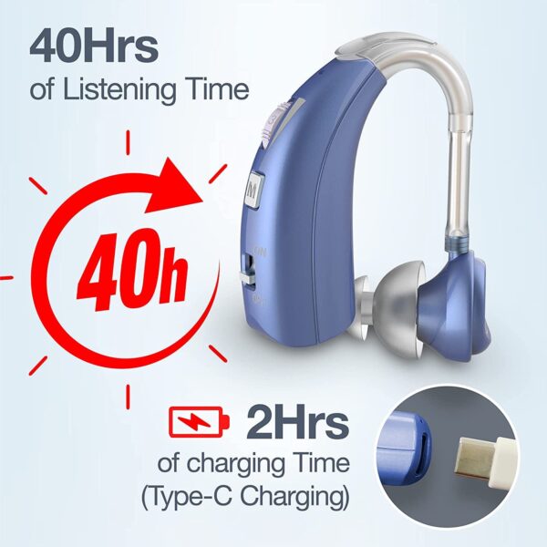 Bluetooth Hearing aid charging image