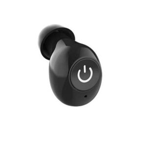 Hearing aid earbuds machine black