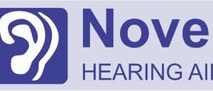 Novel hearing aid logo Blue