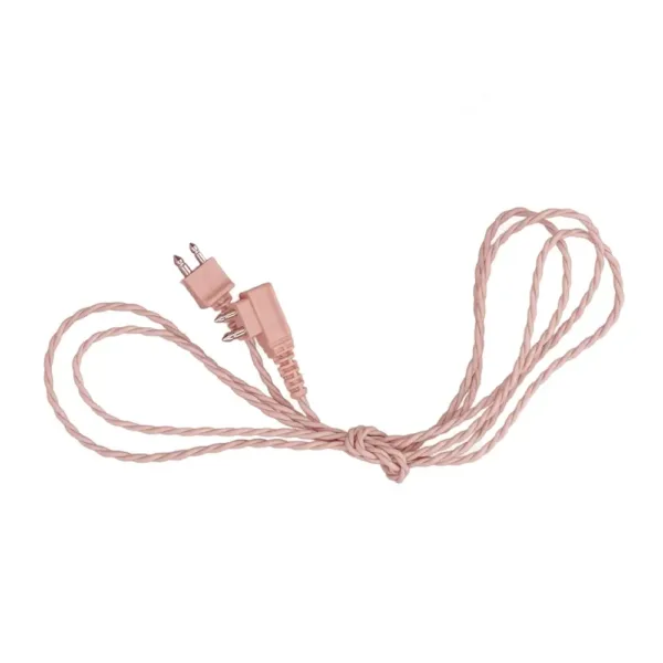 Hearing Aid 2 pin Beige color wire