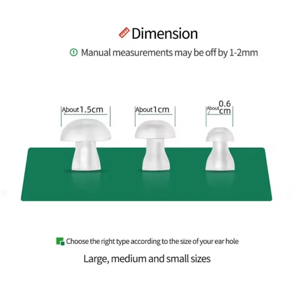 Hearing aid Ear Tips size