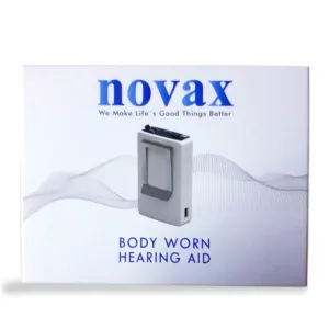 Novax Maximus hearing aid box