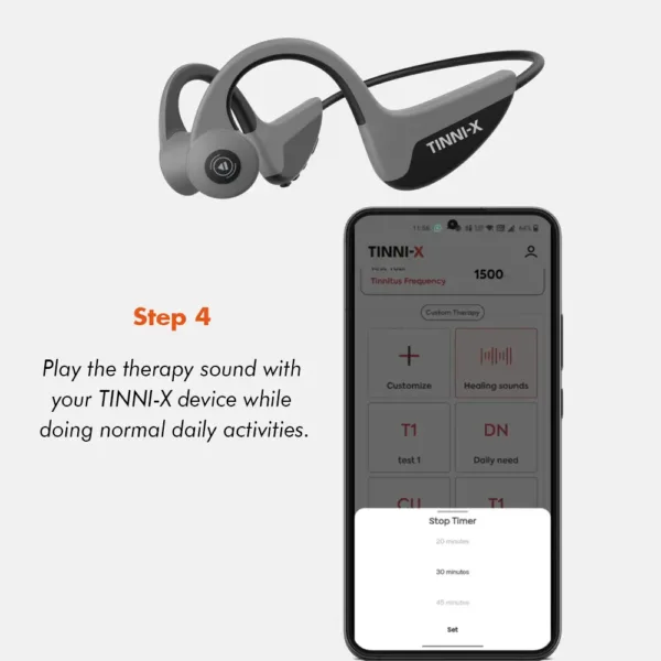 Tinni x Tinnitus Relief Device Setting 4