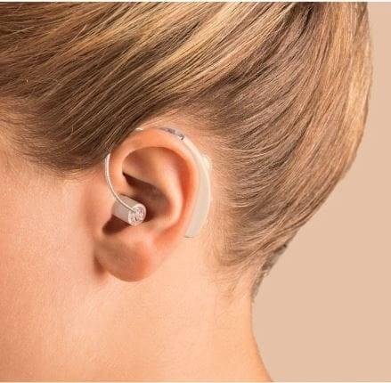 RIC hearing aid wear RIC hearing aid in Ear